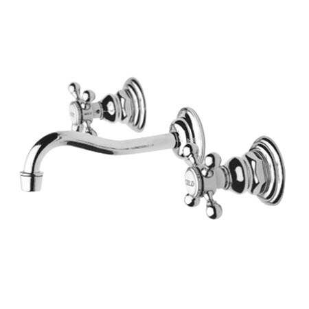 Newport Brass Wall Mount Lavatory Faucet in Polished Chrome 3-9301-26
